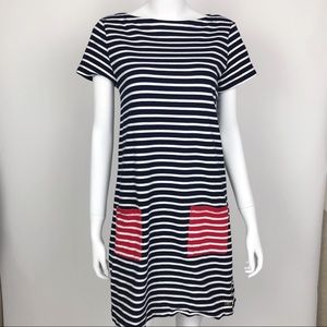 Tommy Hilfiger Signature Blue & White Stripe Dress